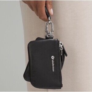 Lululemon Dual Pouch Wristlet Leather Alternative Wristlet